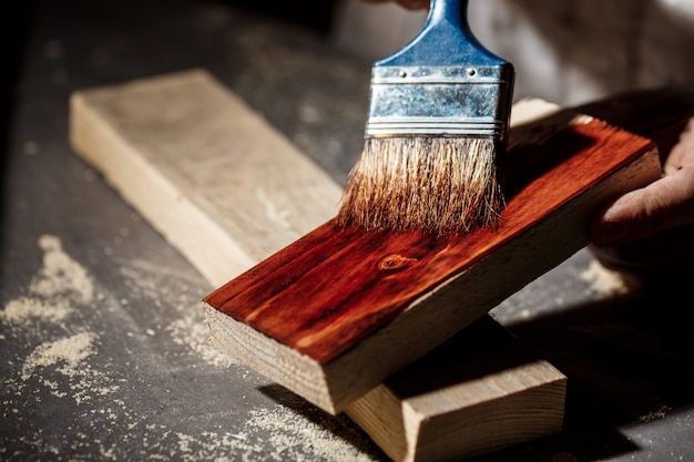 Achieving a professional finish on painted wood