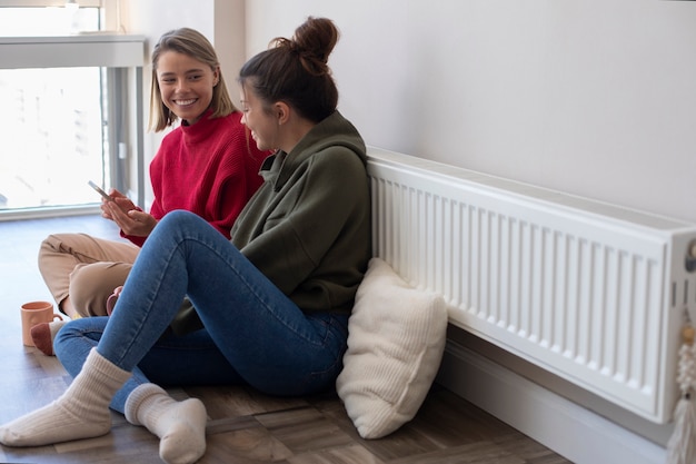 Installing energy-efficient radiators