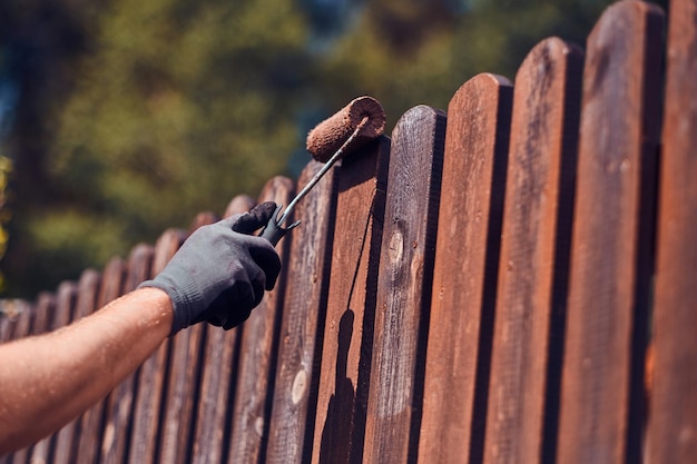 Common issues in wooden fence maintenance