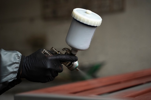 Safety measures in spray painting indoor spaces
